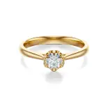 Pierścionek diament